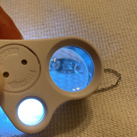 Lisa Robertson Sterling Cross Necklace, 20”, new - Picture 5 of 5